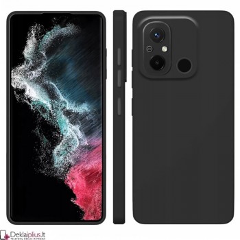 Liquid Air silikoninis dėklas - juodas (Xiaomi Redmi 12C/11A/Poco C55) Liquid Air silikoninis dėklas - juodas (Xiaomi Redmi 12C/11A/Poco C55)